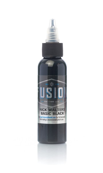 FUSION INK RICK WALTERS BASIC BLACK 30ML