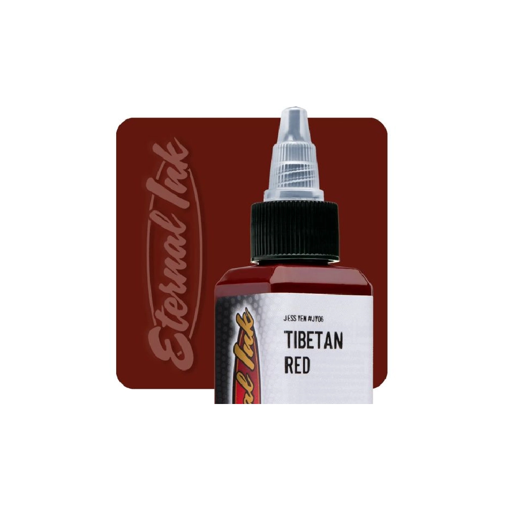 Eternal Ink Jess Yen Tibetan Red - Encre artistique pour entraînement tatouage NON REACH