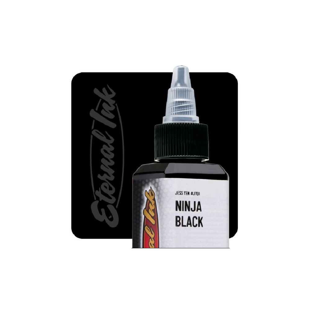 Eternal Ink Jess Yen Ninja Black - Encre artistique pour entraînement tatouage NON REACH