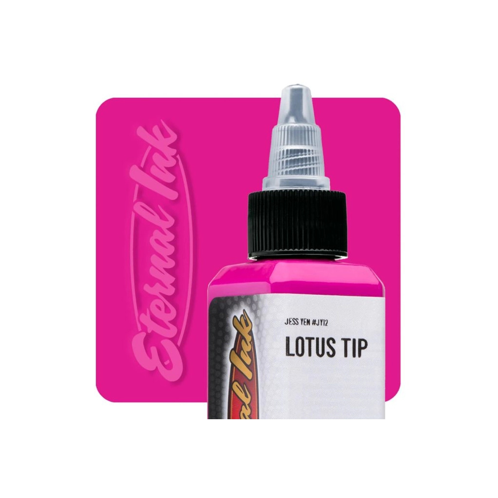 Encre Tatouage Rose - Eternal Ink Jess Yen Lotus Tip - Encre artistique pour l'entraînement au tatouage NON REACH 60 ml*