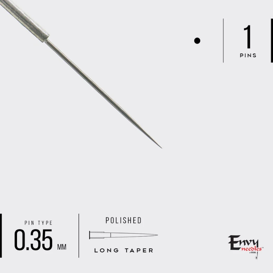 Tatsoul Envy Round Liner - Boîte de 50 aiguilles pour tube de tatouage