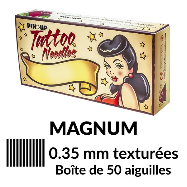 PINUP AIGUILLES TEXTUREES MAGNUM 0.30MM