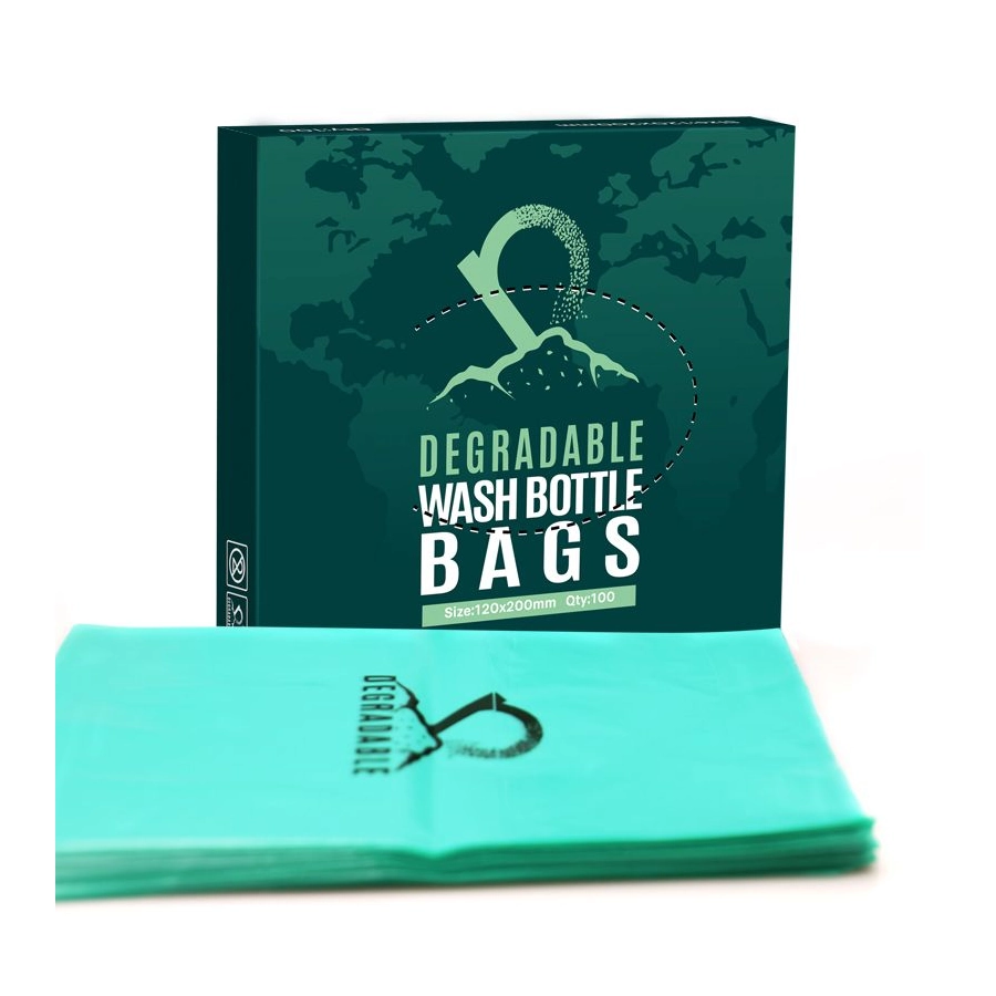 Protection Tattoo - Degradable Wash Bottle Bags - Boîte de 100 protège bouteille 12 x 20 cm biodégradable