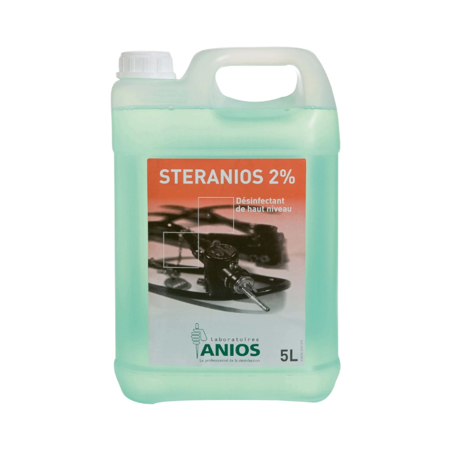 Désinfectant Piercing - Anios Steranios - Désinfectant prêt à l'emploi pour traitement en bain statique*