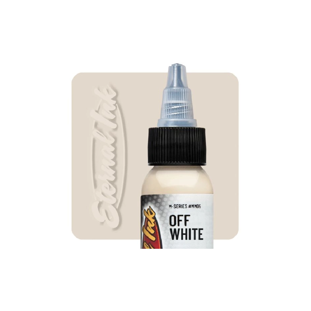 Eternal Ink M Series Off White - Encre artistique pour entrainement tatouage NON REACH