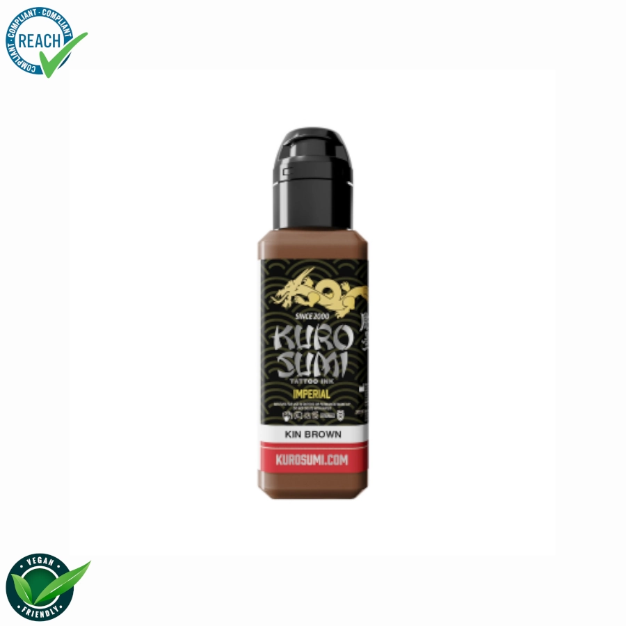 Encre Kuro Sumi Kin Brown - Mélange pour le tatouage encre REACH