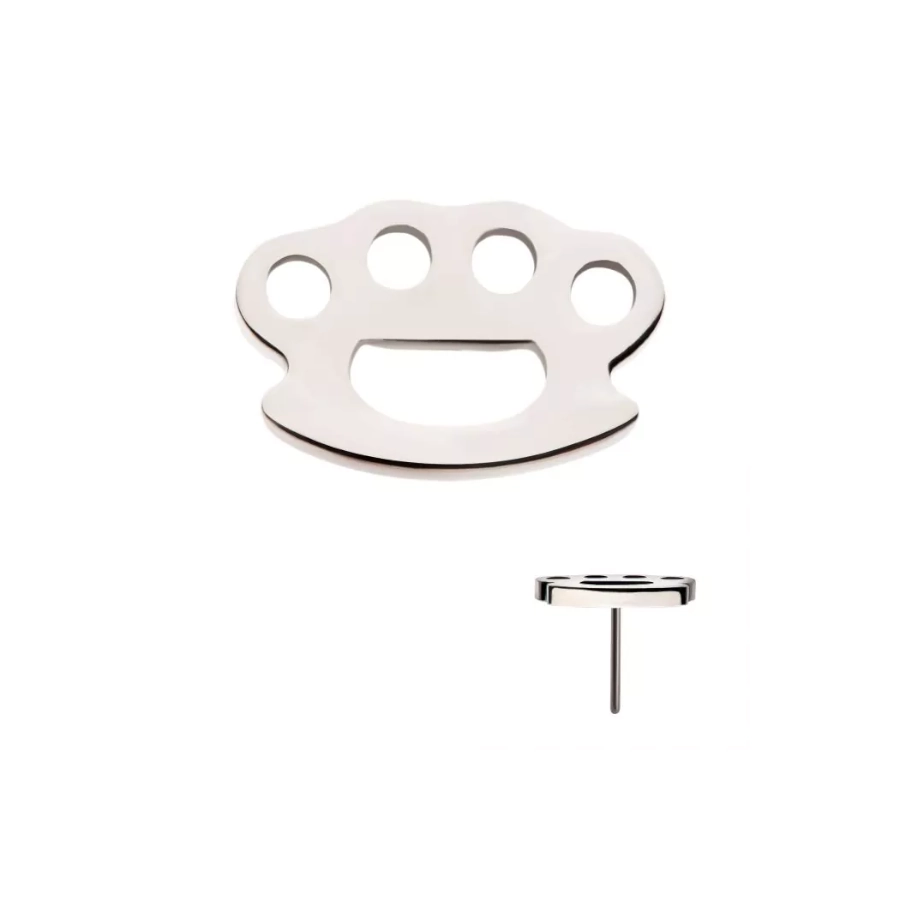 Invictus Embout Threadless 12 Titane F136 - Accessoire sans filetage pour piercing threadless
