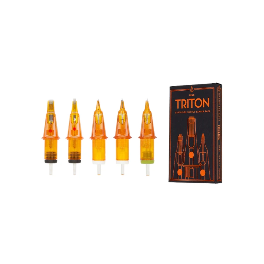 Cartouche Tattoo Peak Triton Pack Découverte - Boîte de 5 cartouches pour le tatouage