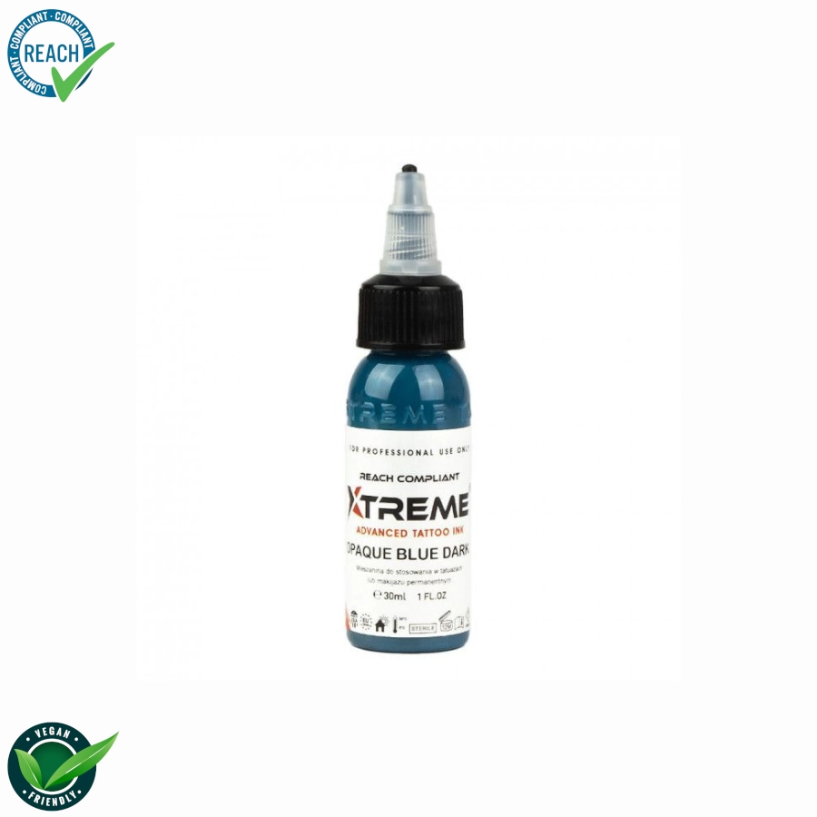 Xtreme Ink Opaque Blue Dark - Mélange pour le tatouage encre REACH 30ml