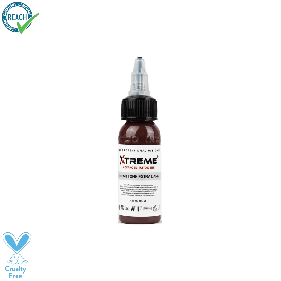 Xtreme Ink Flesh Tone Extra Dark - Mélange pour le tatouage encre REACH 30ml