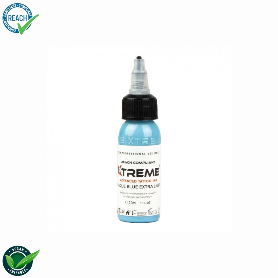 Xtreme Ink Opaque Blue Extra Light - Mélange pour le tatouage encre REACH 30ml