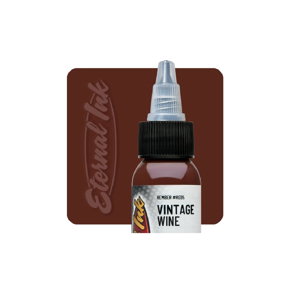 Eternal Ink Rember Vintage Wine - Encre artistique pour entraînement tatouage NON REACH