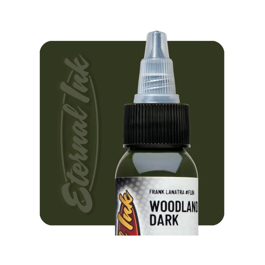 Eternal Ink Frank La Natra Woodlands Dark - Encre artistique pour entraînement tatouage NON REACH