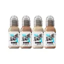 World Famous Ink Limitless Set Santucci Skintone - Mélange pour le tatouage encre REACH 4 x 30ml