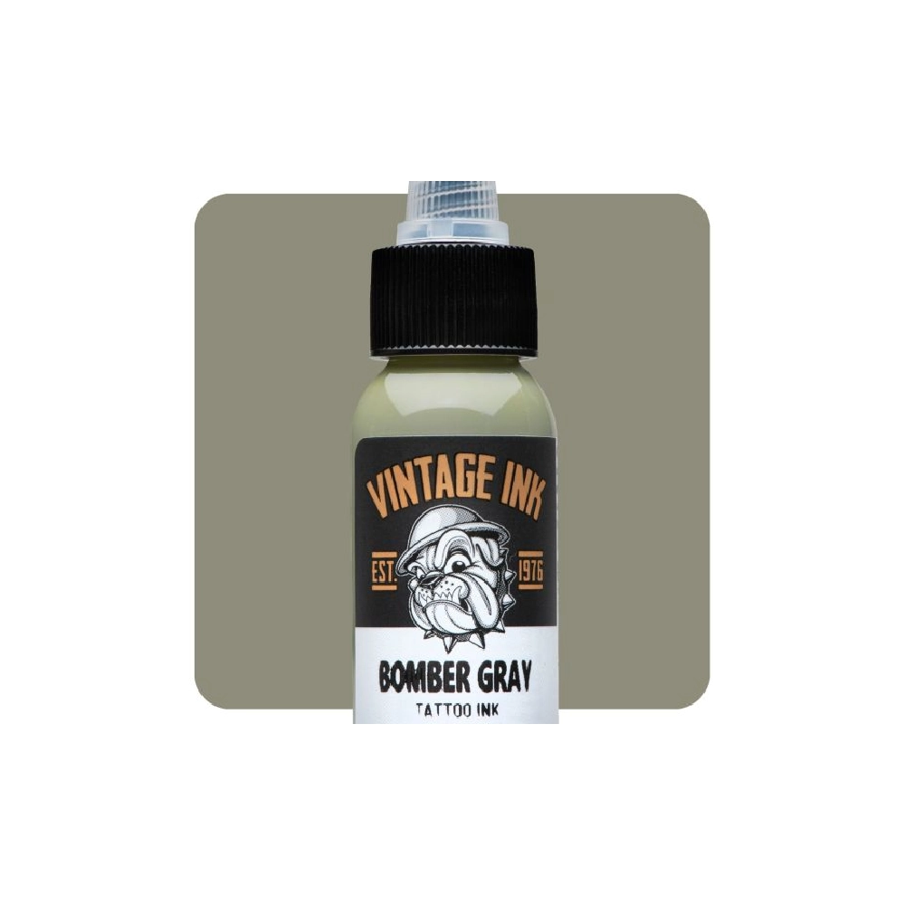 Eternal Ink Vintage Ink Bomber Gray - Encre artistique pour entrainement tatouage NON REACH