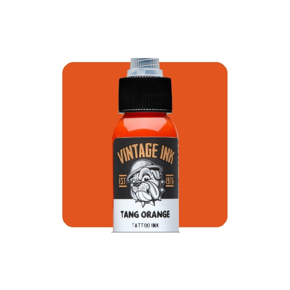 Eternal Ink Vintage Ink Tang Orange - Encre artistique pour entrainement tatouage NON REACH