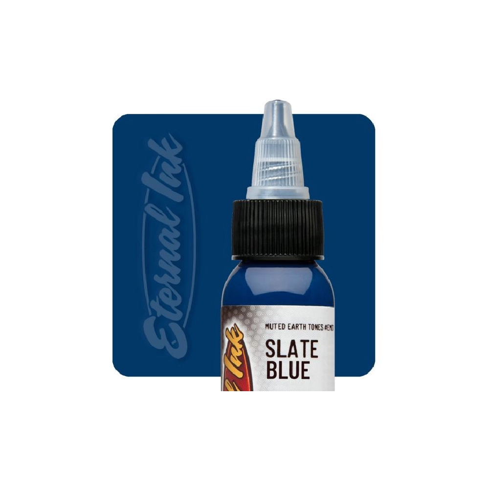Eternal Ink Muted Earthtone Slate Blue - Encre artistique pour entraînement tatouage NON REACH