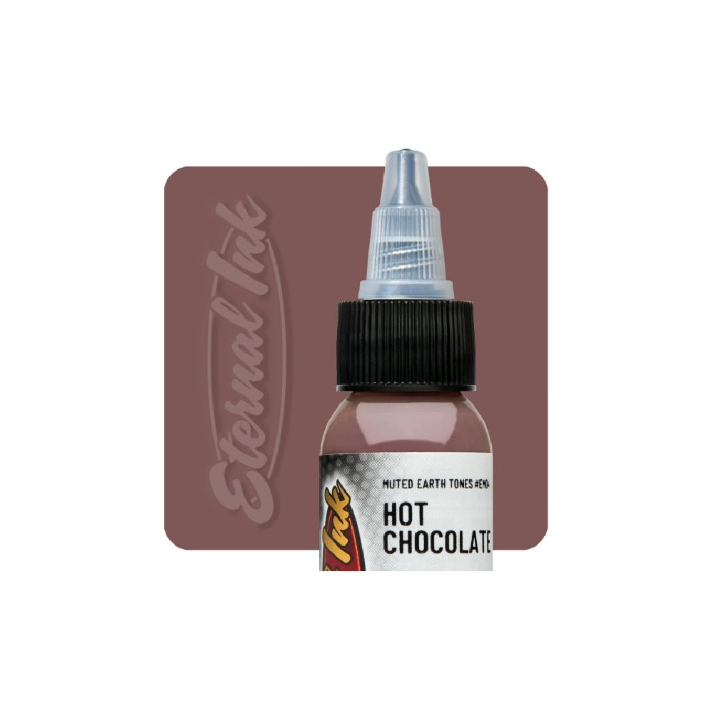 Eternal Ink Muted Earthtone Hot Chocolate - Encre artistique pour entraînement tatouage NON REACH