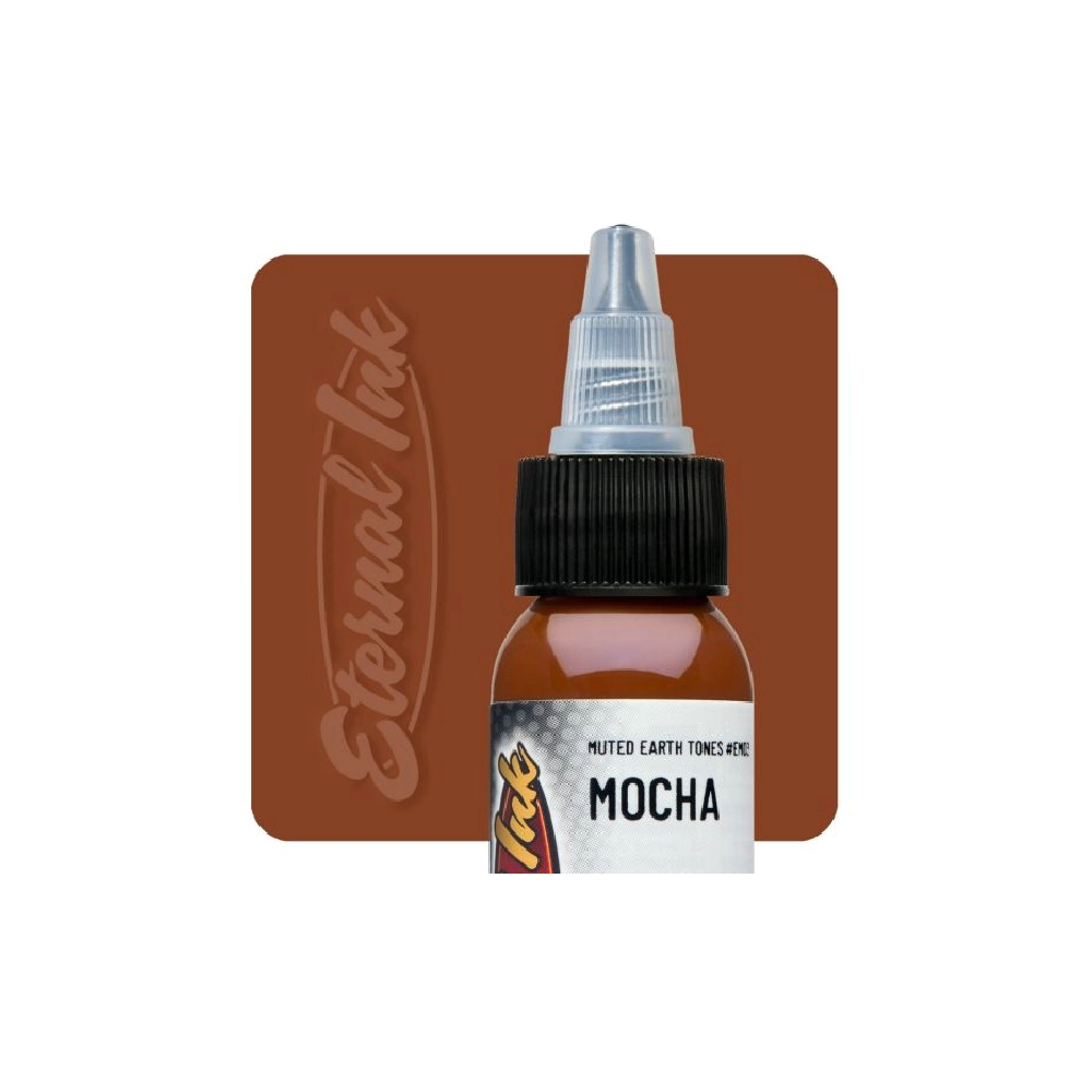 Eternal Ink Muted Earthtone Mocha - Encre artistique pour entraînement tatouage NON REACH