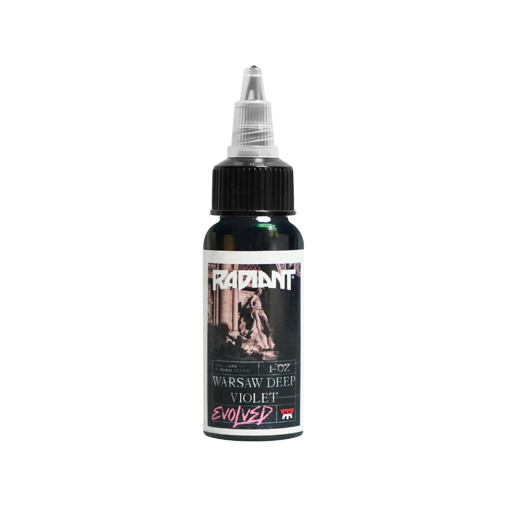 Encre Tattoo Violette - Radiant Evolved Warsaw Deep Violet - Mélange pour le tatouage encre reach 30 ml*