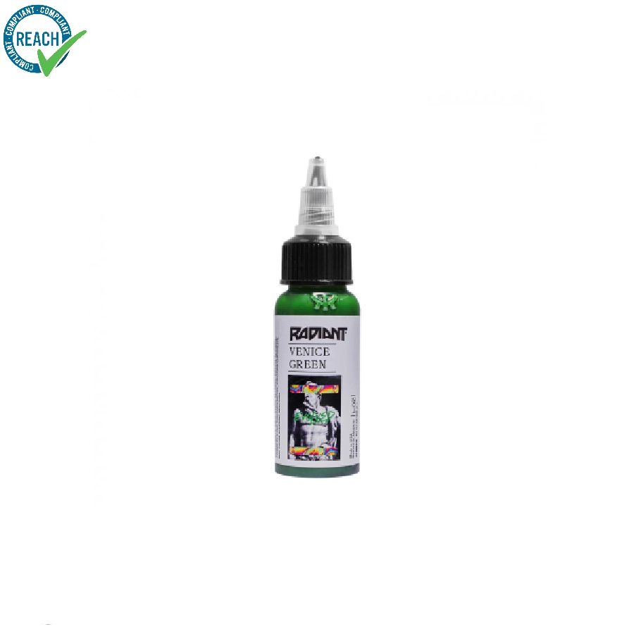 Radiant Evolved Venice Green - Mélange pour le tatouage encre REACH 30 ml