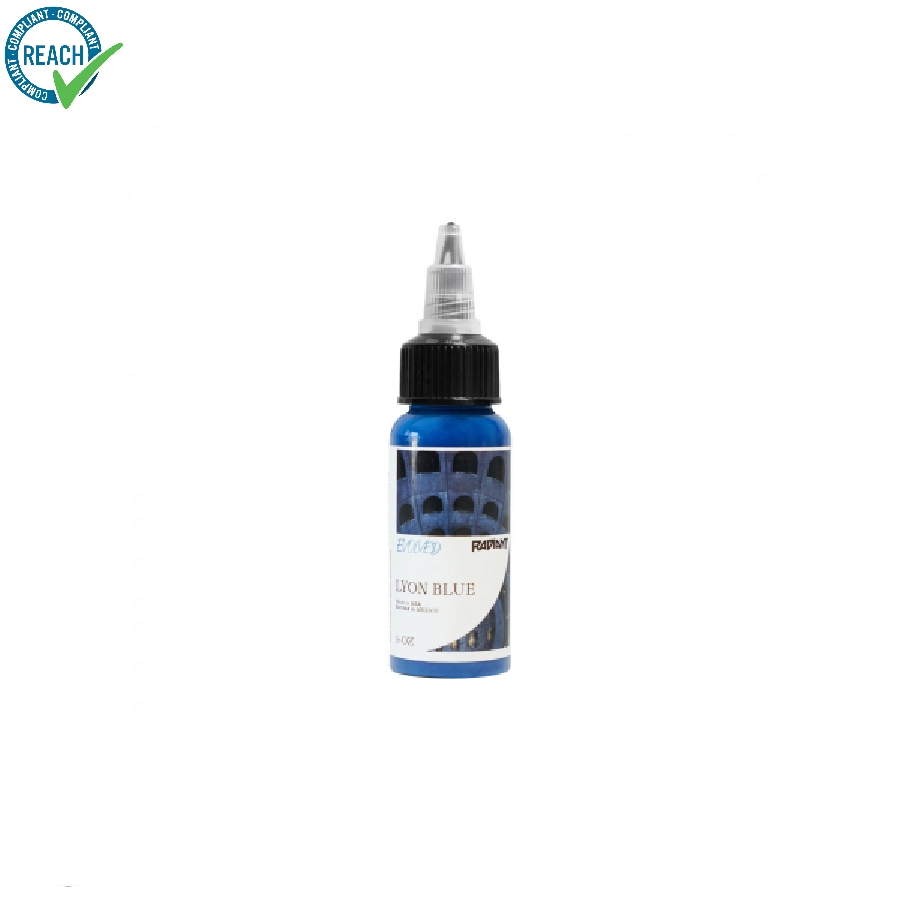 Radiant Evolved Lyon Blue - Mélange pour le tatouage encre REACH 30 ml