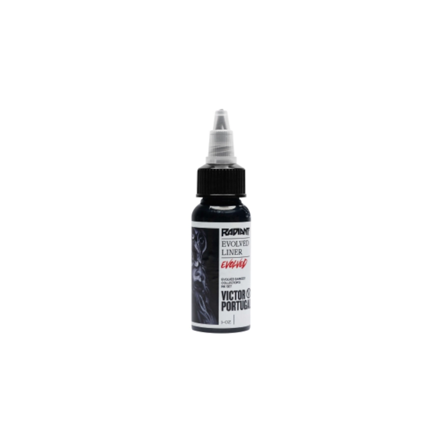 Encre Tattoo - Radiant Evolved Victor Portugal Liner - Mélange pour le tatouage encre REACH 30 ml