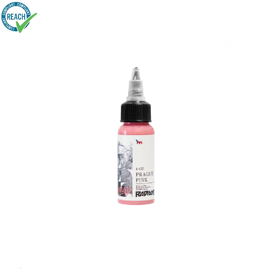 Radiant Evolved Prague Pink - Mélange pour le tatouage encre REACH 30 ml