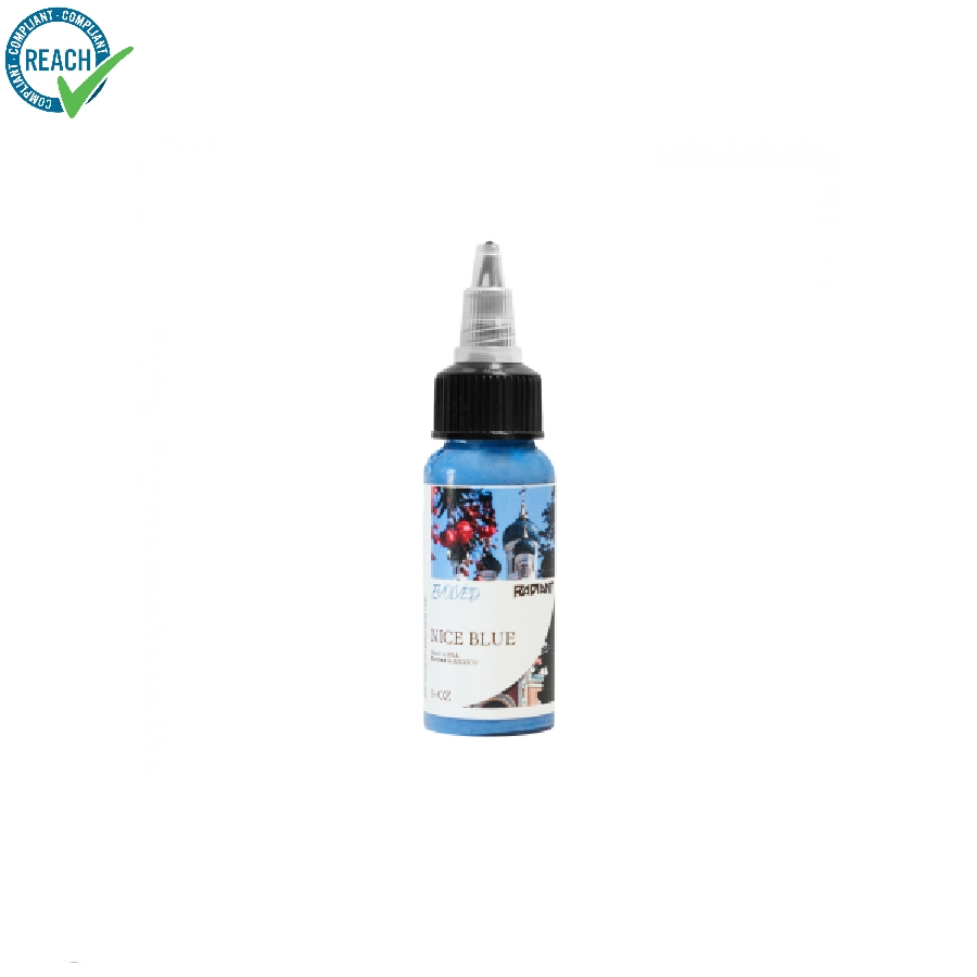 Radiant Evolved Paris Blue - Mélange pour le tatouage encre REACH 30 ml