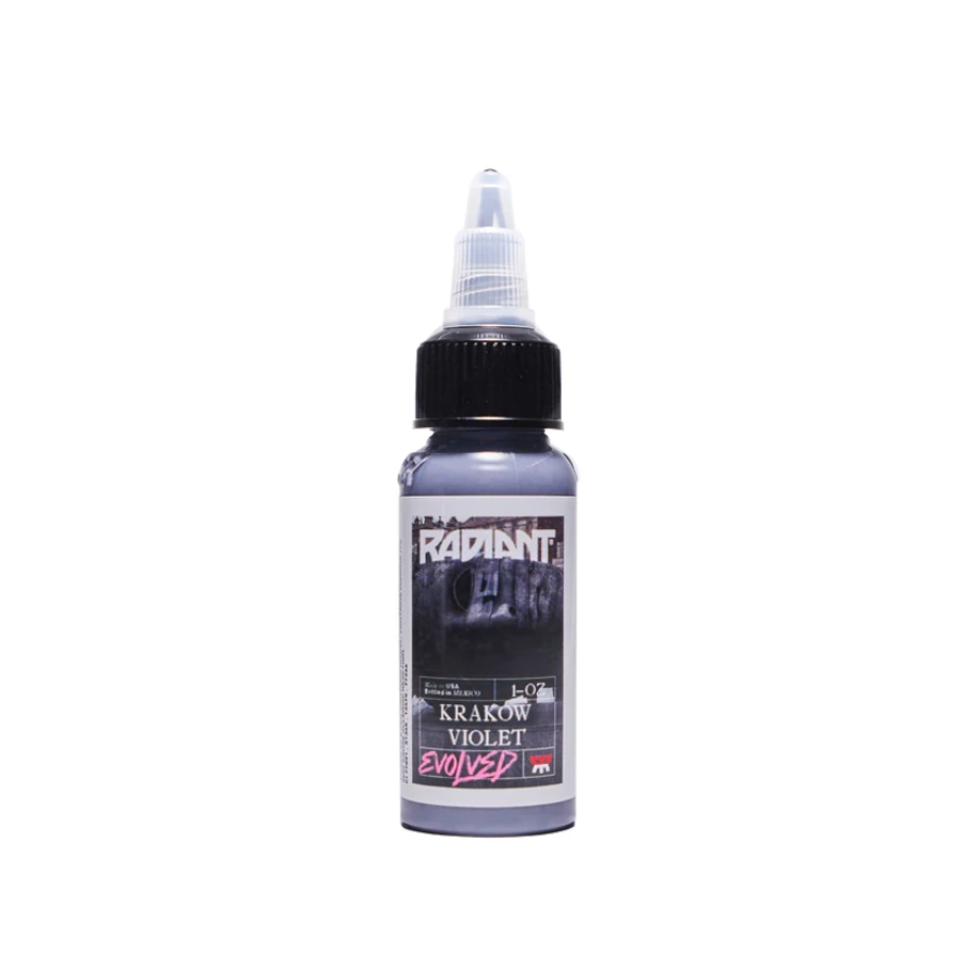 Encre Tatouage Violet - Radiant Evolved Krakow Violet - Mélange pour le tatouage encre reach 30 ml*
