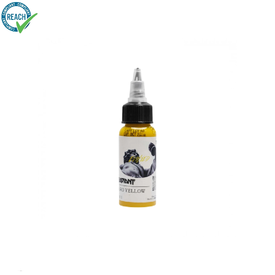 Radiant Evolved Faro Yellow - Mélange pour le tatouage encre REACH 30 ml