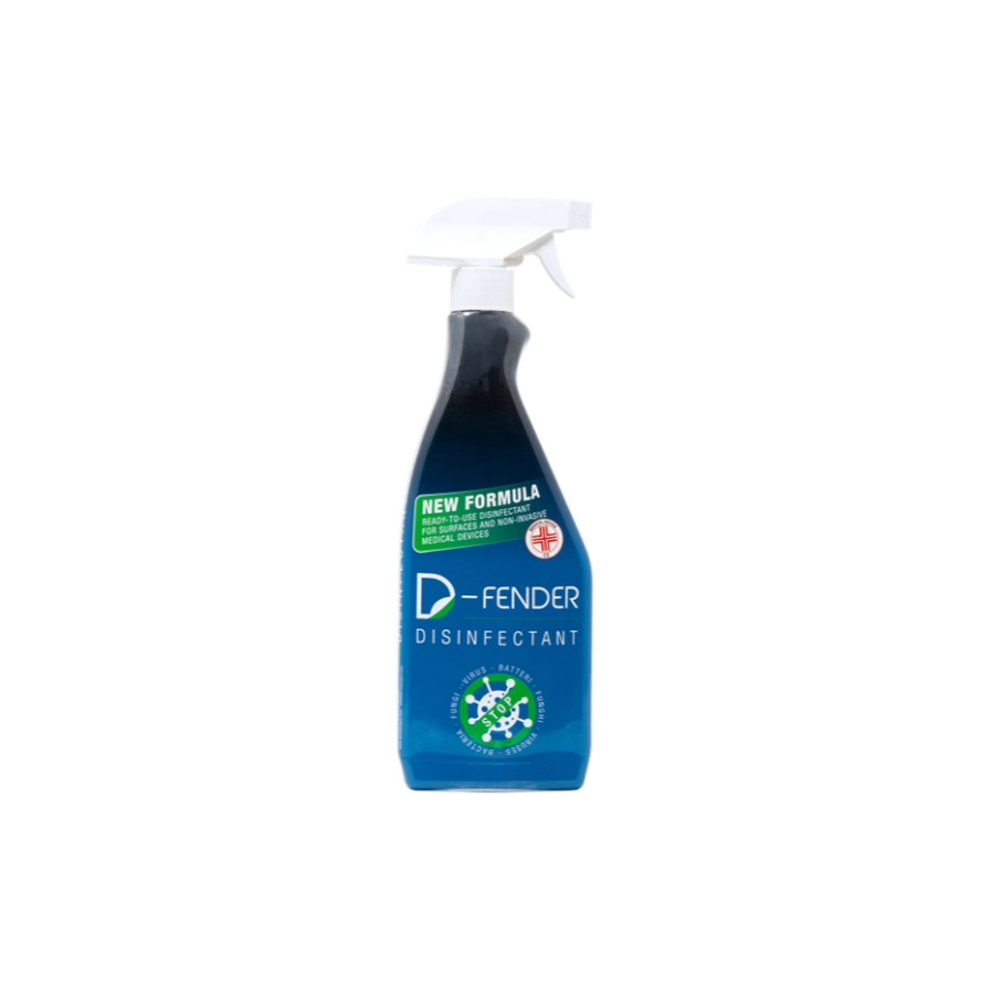 Désinfectant Tattoo Piercing - Dermalize D-Fender - Spray nettoyant et désinfectant à large spectre 750 ml