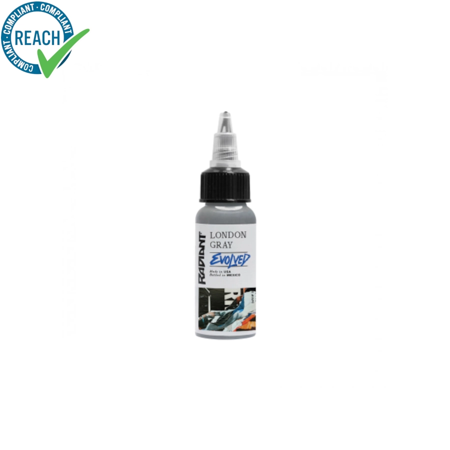 Radiant Evolved London Gray - Mélange pour le tatouage encre REACH 30 ml