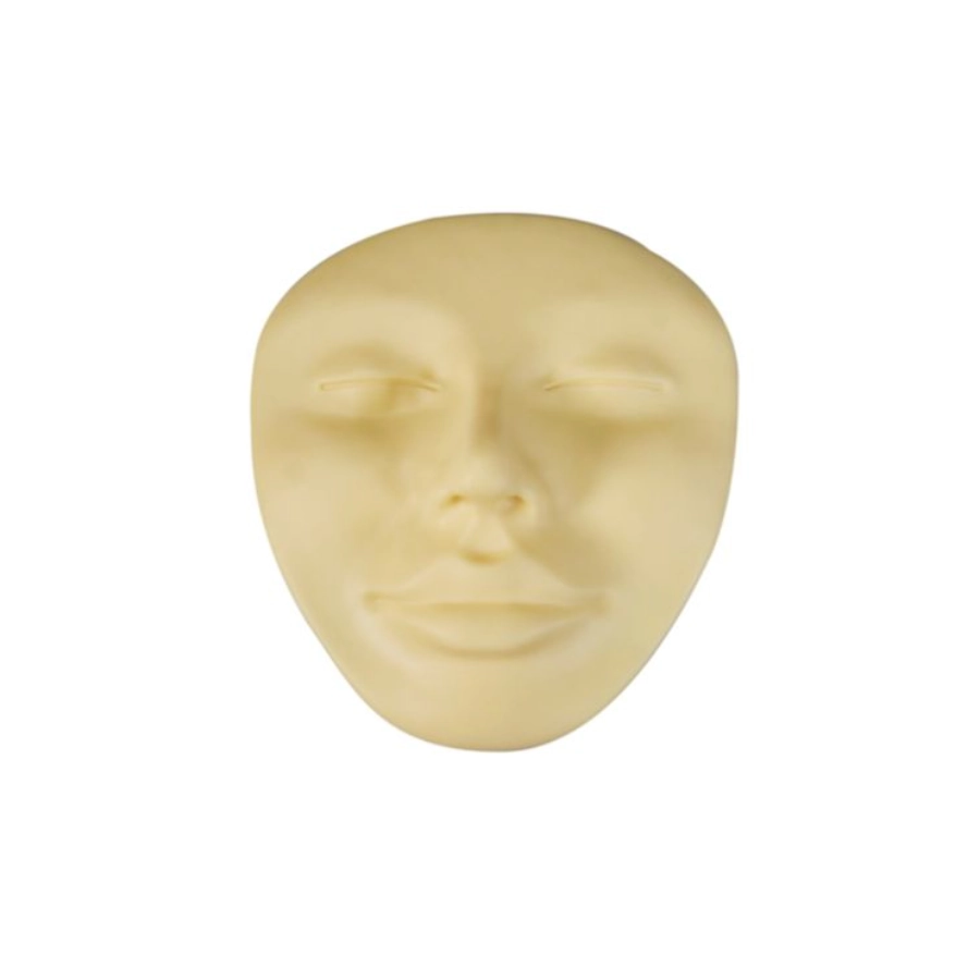 Masque Entraînement PMU - Visage en peau synthétique 3D pour le maquillage permanent