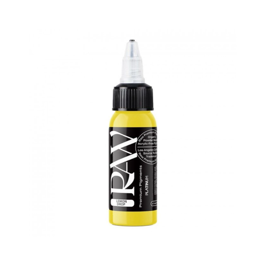 Raw Pigments Lemon Drop - Mélange pour le tatouage encre REACH 30m