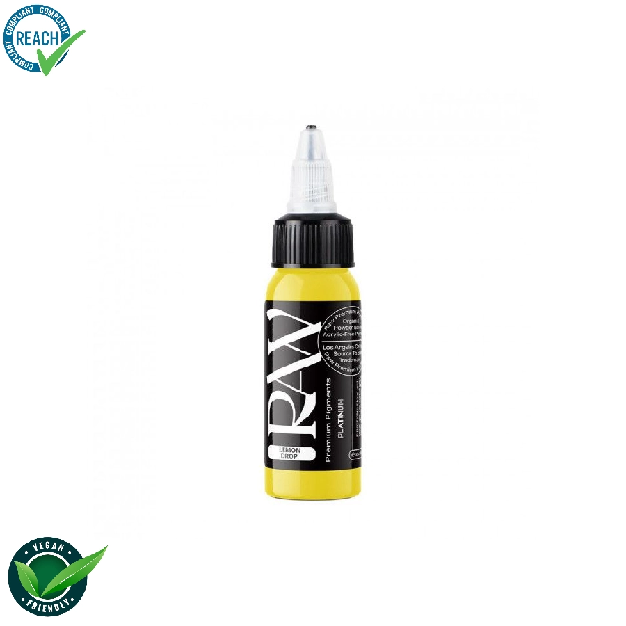 Raw Pigments Lemon Drop - Mélange pour le tatouage encre REACH 30m