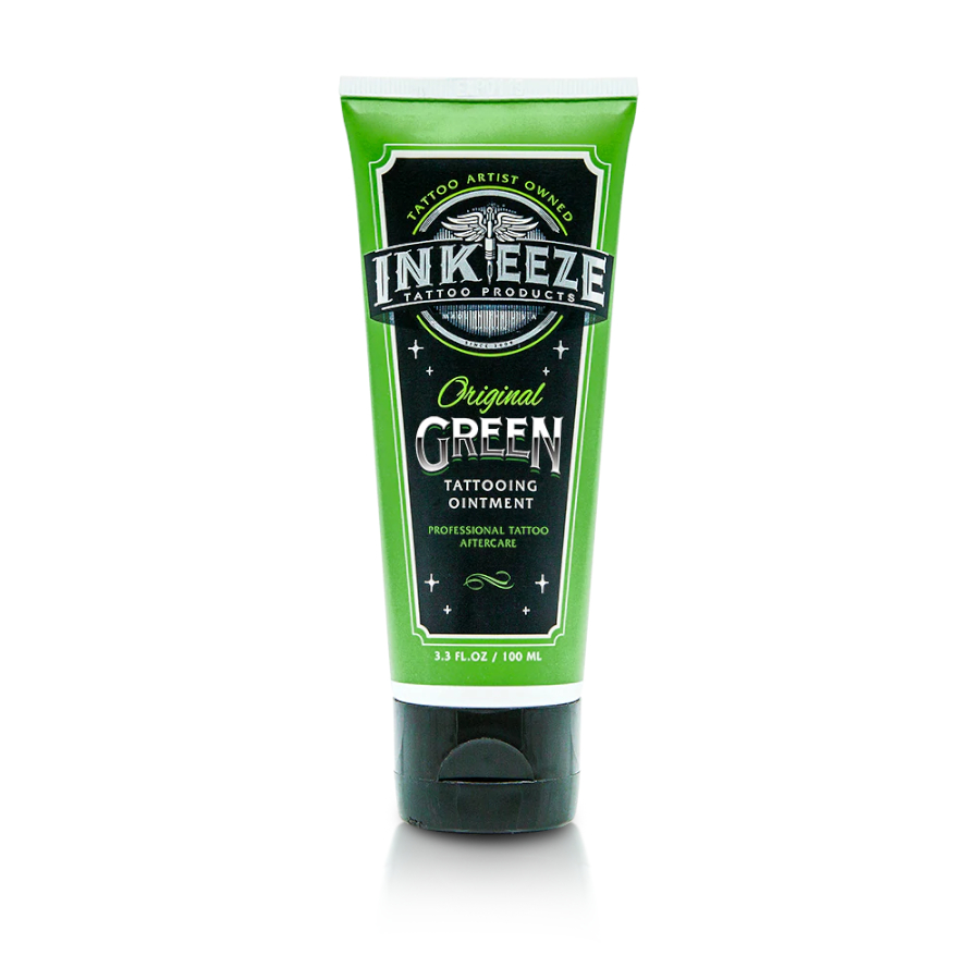 Crème Tatouage Inkeeze - Inkeeze green glide crème multi usage tattoo baume de soin végane 475 ml