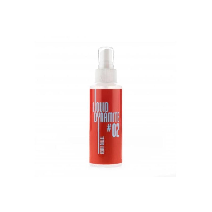 Liquid Dynamite #02 Tattoo Finish - Spray cicatrisant et fixateur d'encre de tatouage 100ml