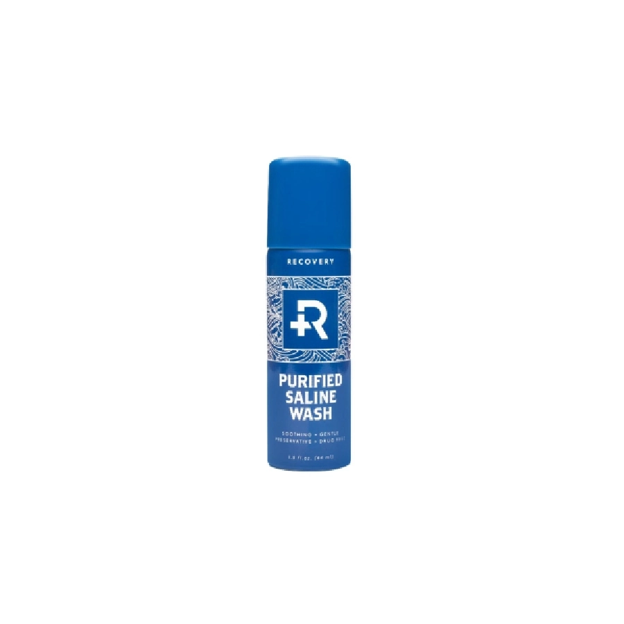 Recovery Purified Saline Wash - Solution de nettoyage pour piercing végan