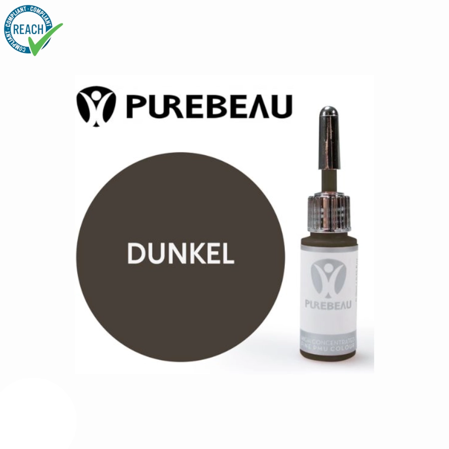 Encre Pmu Brun - Purebeau Dunkel - Melange pour maquillage permanent sourcil sterile 3 ml