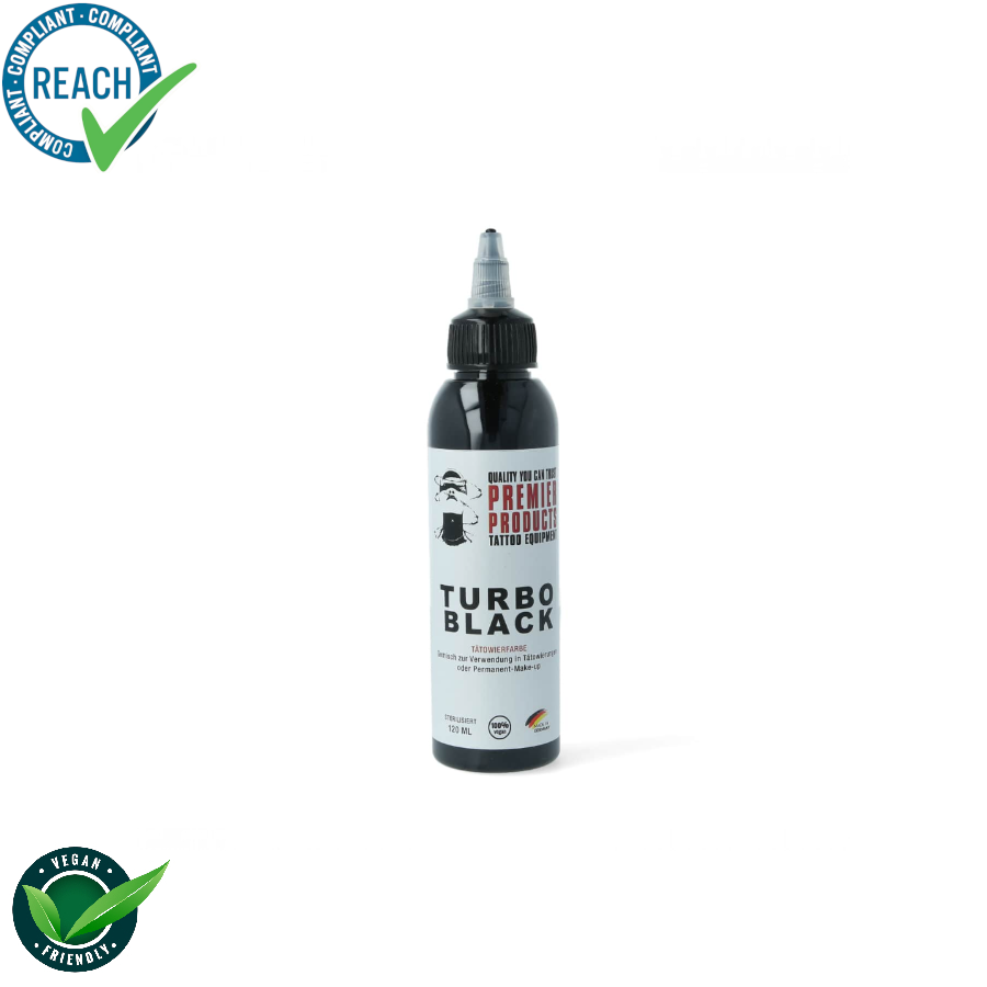 Premier Products Turbo Black - Mélange pour le tatouage encre REACH 120ml