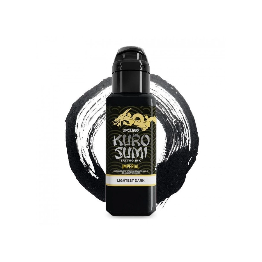 Encre Tatouage Noire - Kuro Sumi Imperial Tattoo Ink Marta Make Lightest Dark - Mélange pour le tatouage REACH