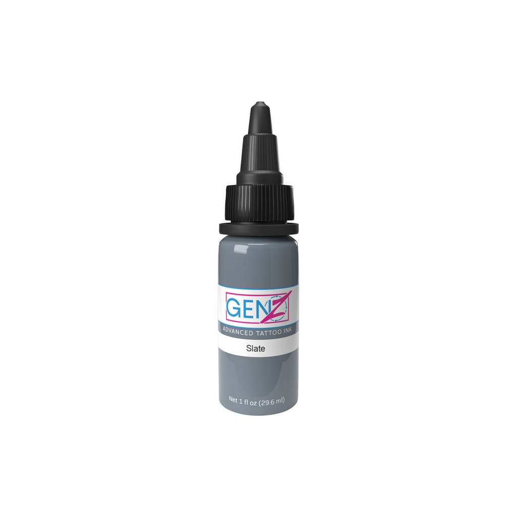 Encre Tattoo Grise - Intenze Ink Gen-Z Power Grey Slate - Mélange pour le tatouage encre reach 30 ml