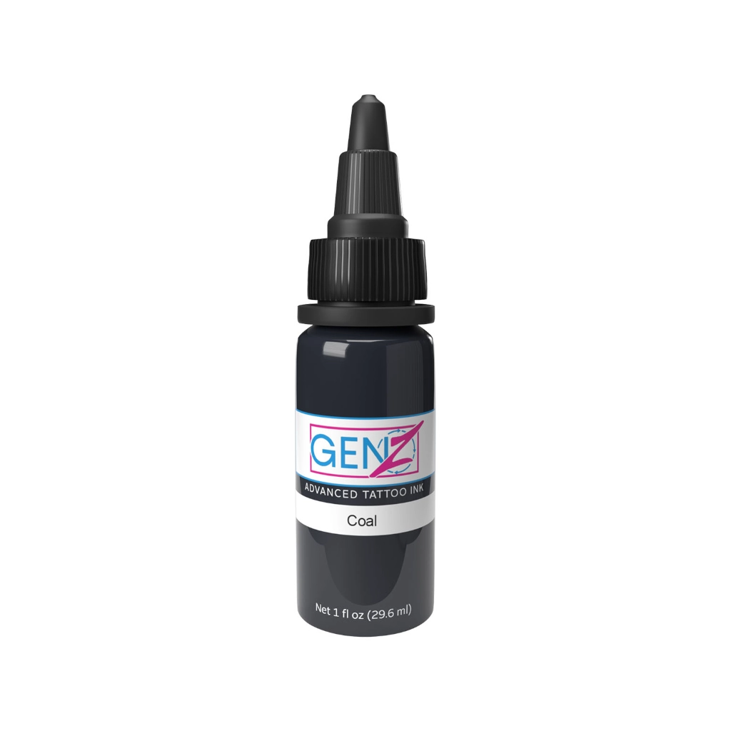 Encre Tattoo Grise - Intenze Ink Gen-Z Power Grey Coal - Mélange pour le tatouage encre reach 30 ml*