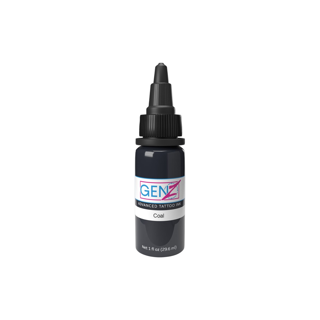 Encre Tattoo Grise - Intenze Ink Gen-Z Power Grey Coal - Mélange pour le tatouage encre reach 30 ml