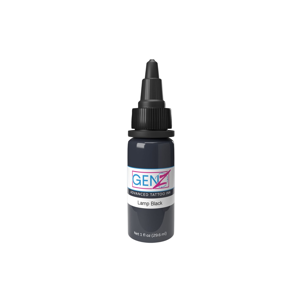 Encre Tattoo Grise - Intenze Ink Gen-Z Power Grey Lamp Black - Mélange pour le tatouage encre reach 30 ml