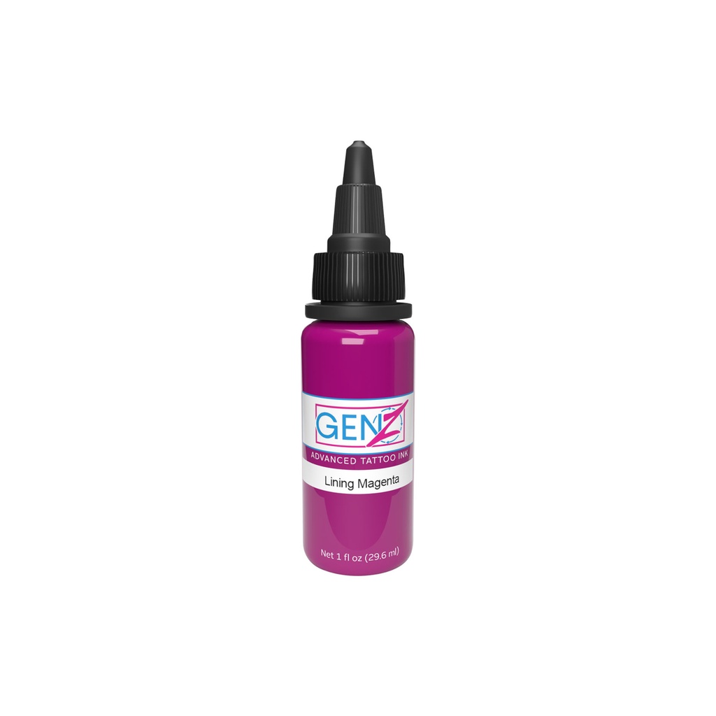 Encre Tattoo Rose - Intenze Ink Gen-Z Lining Magenta - Mélange pour le tatouage encre reach 30 ml