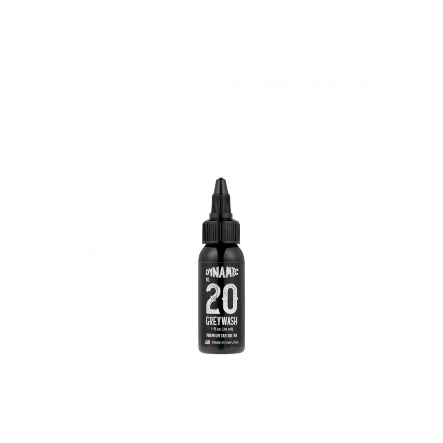 Encre Tattoo - Dynamic Ink Grey Wash 20% - Encre artistique pour entraînement tatouage NON REACH