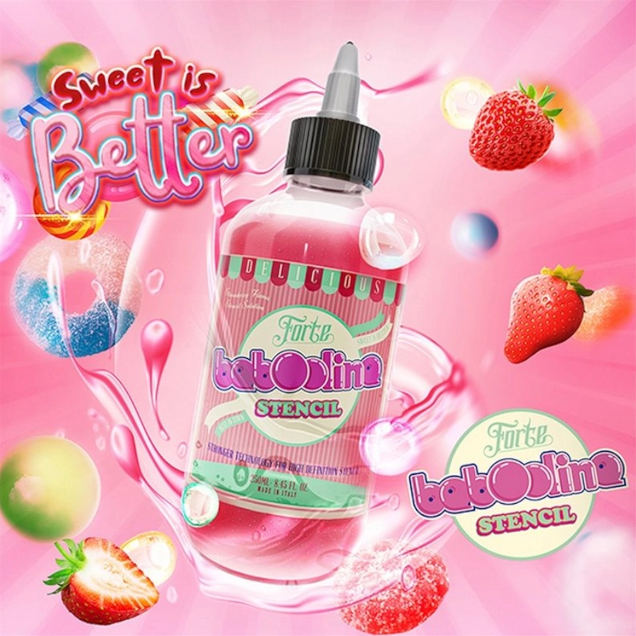Stencil Tattoo - Panthera Ink Baboolina Stencil Forte - Solution de transfert tatouage en gel antibactérien parfum fraise*