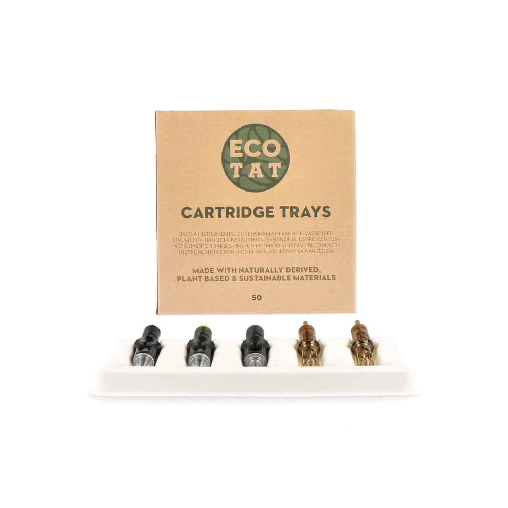 Accessoire Tattoo - Ecotat Cartridge Trays - Boîte de 50 supports pour cartouches de tatouage eco friendly*